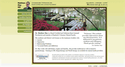 Desktop Screenshot of matthewmaymd.com